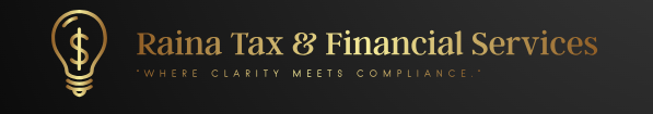 Raina Tax Logo